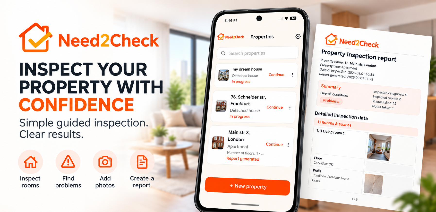 Need2Check — Inspect your property with confidence